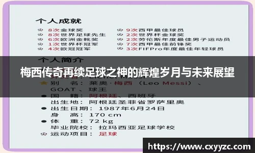 梅西传奇再续足球之神的辉煌岁月与未来展望